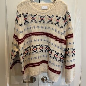 Old Navy Fair Isle Sweater XL